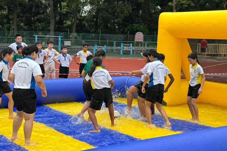 water-soccer